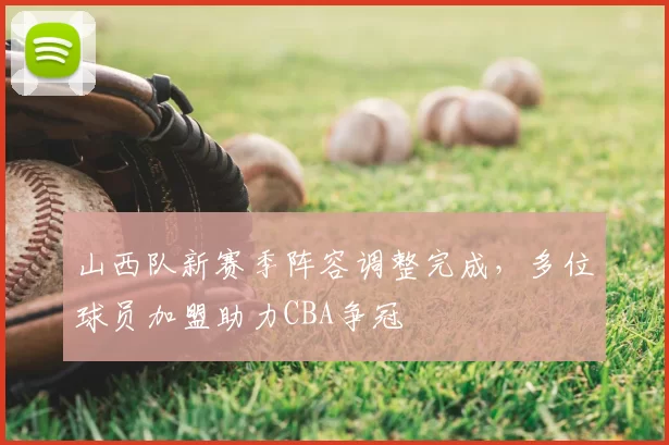 山西队新赛季阵容调整完成，多位球员加盟助力CBA争冠